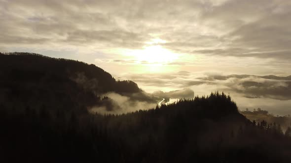 Sunrise, Bergen, Norway