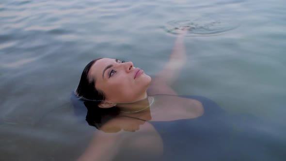 Portrait of a Girl on the Sea