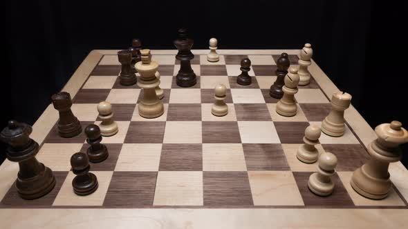 Chess Game Stop Motion Game