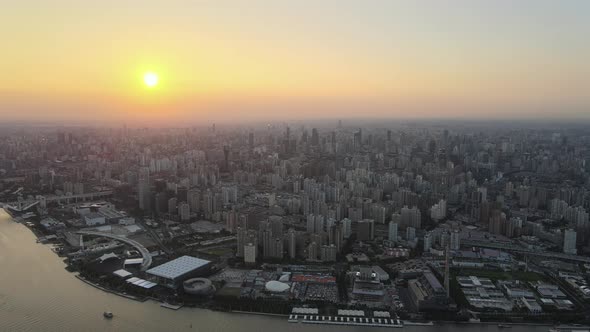 City in the Setting Sun, China