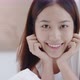 Beauty Face. Closeup headshot portrait of smiling Asian girl with natural makeup and healthy skin. - VideoHive Item for Sale