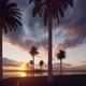 Sunset On The Palms Beach - VideoHive Item for Sale