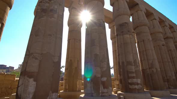 Luxor Temple in Luxor, Ancient Thebes, Egypt