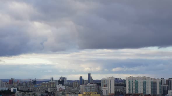 Cloud Shadows on the City Lanshafte