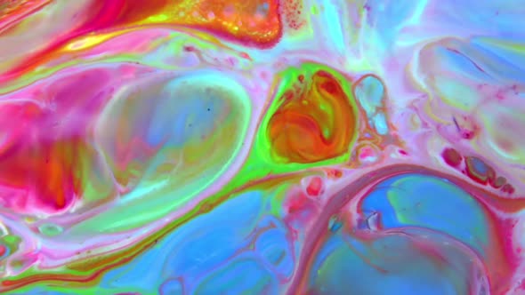 Color Explosion Abstract Art Painting 14 alt