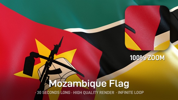 Mozambique Flag