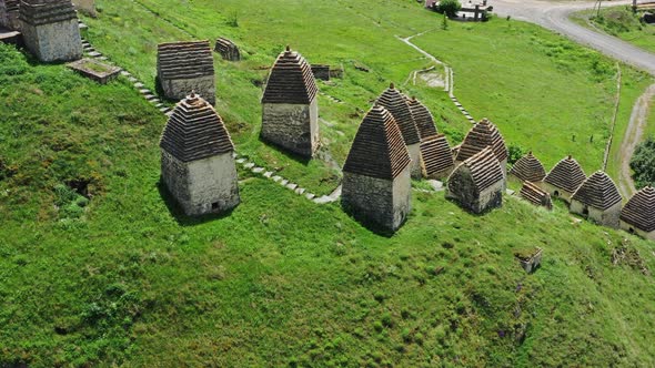 Dead Town Dargavs In North Ossetia