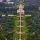 Bahai temple and gardens in Haifa, Israel, 4k aerial drone view - VideoHive Item for Sale