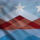 Flag of Peoria City of Arizona United States Waving at Wind - VideoHive Item for Sale