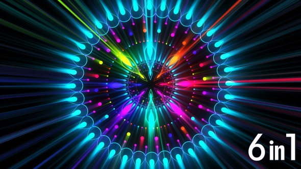 Vj Party Lights Backgrounds