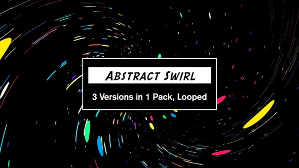 Abstract Swirl Pack