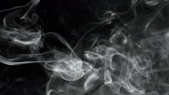 Super Slow Motion Shot of Smoke Background at 1000Fps