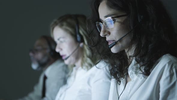 Focused Call Center Operators