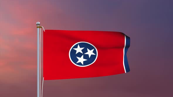 Tennessee Flag 4k