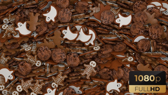 Halloween Gingerbread Cookie