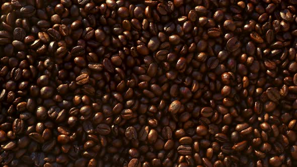 Aromatic coffee beans