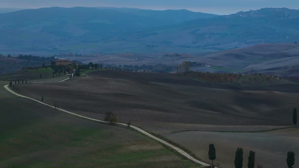 Cloudy Morning in Tuscany