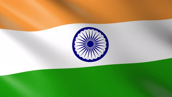 Flag of The India