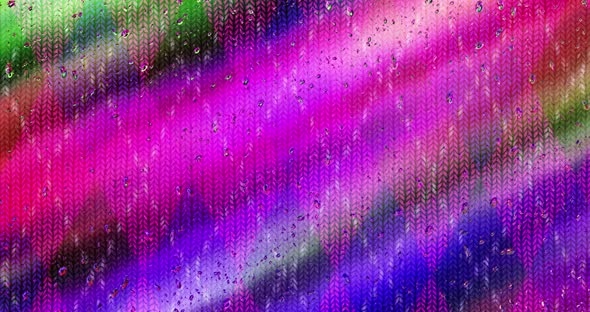 Abstract Dancing Fabric Texture Animation.