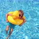 Happy child having fun on summer vacation. Slow motion - VideoHive Item for Sale
