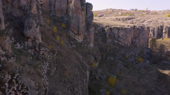 Beautiful Ihlara Valley at Cappadocia, Turkey.