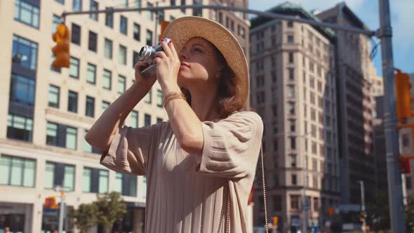 Young photographer in Manhattan