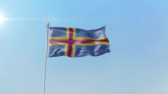 Aland  Flag 