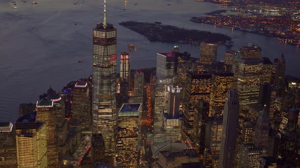 Metropolis Cityscape High Rise Buildings District alt