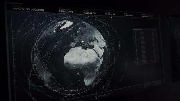 Scanning the World and Identifying the Location of the Enemy`s Satellites