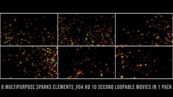 Multipurpose Sparks Element Pack V04