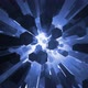 Dark Blue Hexagons depth effect loop - VideoHive Item for Sale