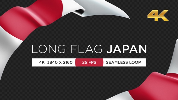 Long Flag Japan