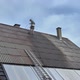 Worker Cleaning the Roof Pressure Cleaning with Water Before Spraying the Paint - VideoHive Item for Sale