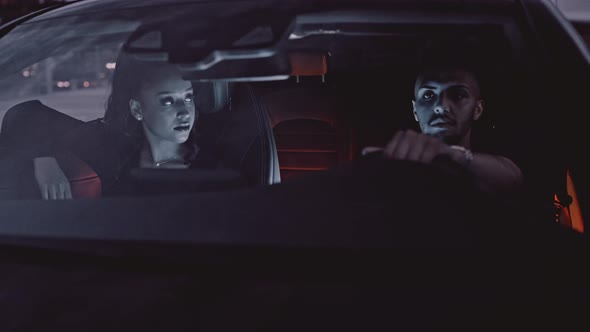 Couple in a Car