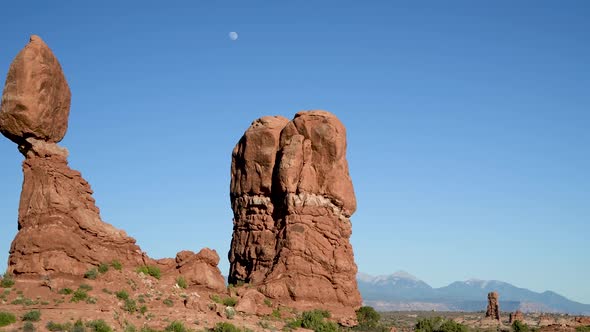 Arches National Park in Summer Season Utah