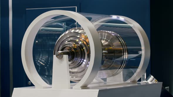 Large Centrifuge in the Glass Box - Aircraft Technology Exhibition