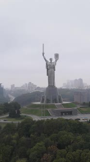 Motherland Monument in Kyiv Ukraine