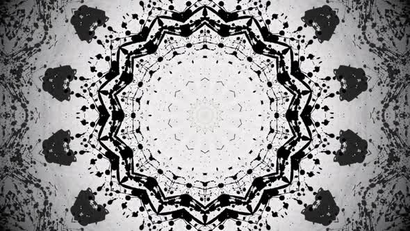 Ink Splatter Kaleidoscope