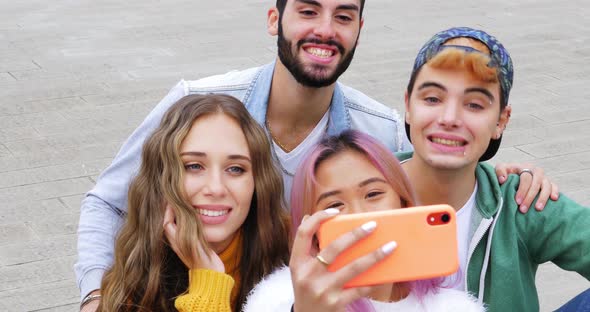 group of students outdoor