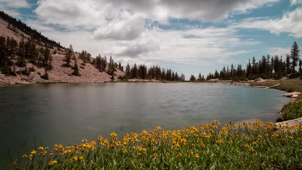 Johnson Lake - Great Basin National Park, Nevada - Summer -Time-lapse