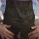 Male Baker Wipes His Hands on an Apron From Flour and Puts Hands on Hips - VideoHive Item for Sale