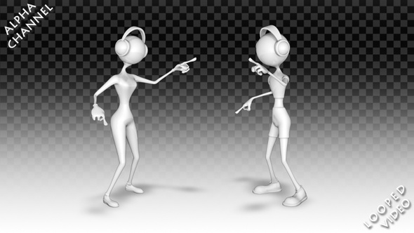 3D Man and Woman - Dance Ritm Pack