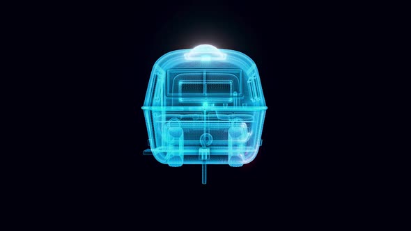 Camper Van Hologram Hd