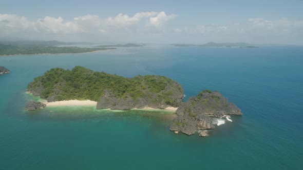 Seascape Caramoan Islands Camarines Sur Philippines