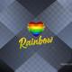 Rainbow Gender Sign Background Animation 4k - VideoHive Item for Sale