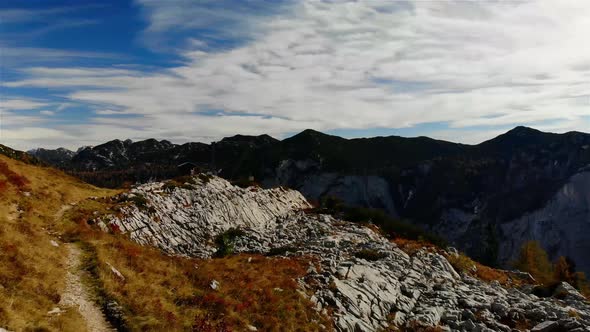 Beautiful Autumn Landscape in the Mountains