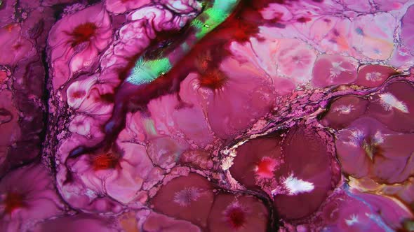 Ink Abstract Arty Pattern Colour Paint 2 alt