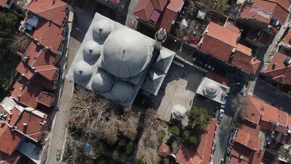 Aerial View Mosque