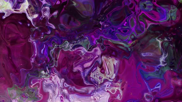 New Abstract Water Paint Marble Liquid Background Animation