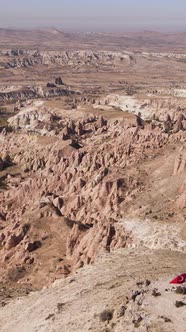 Cappadocia Landscape Aerial View